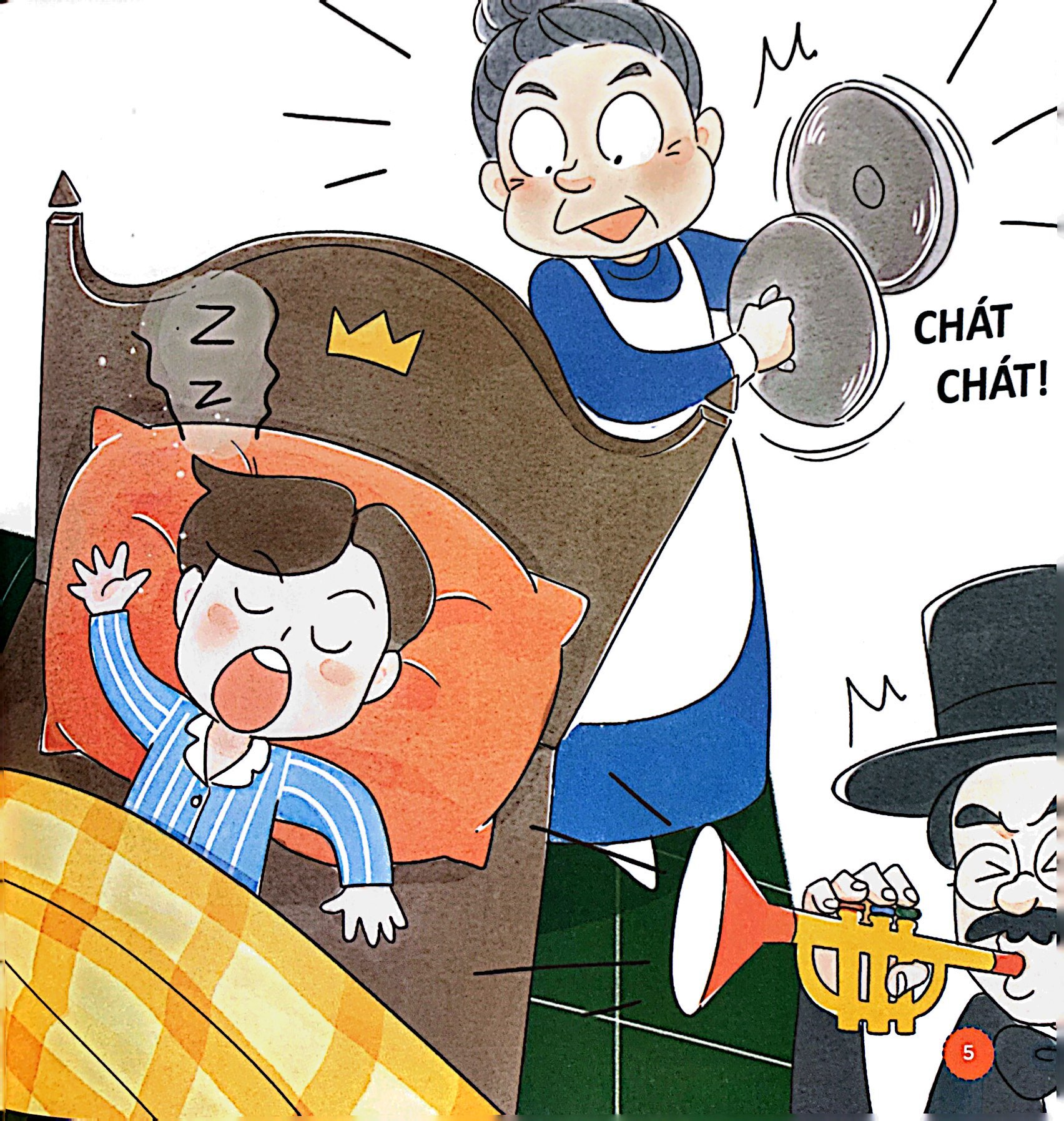 Sách Em rèn thói quen tốt - Tiên Vui Vẻ và công chúa không chịu đi ngủ sớm