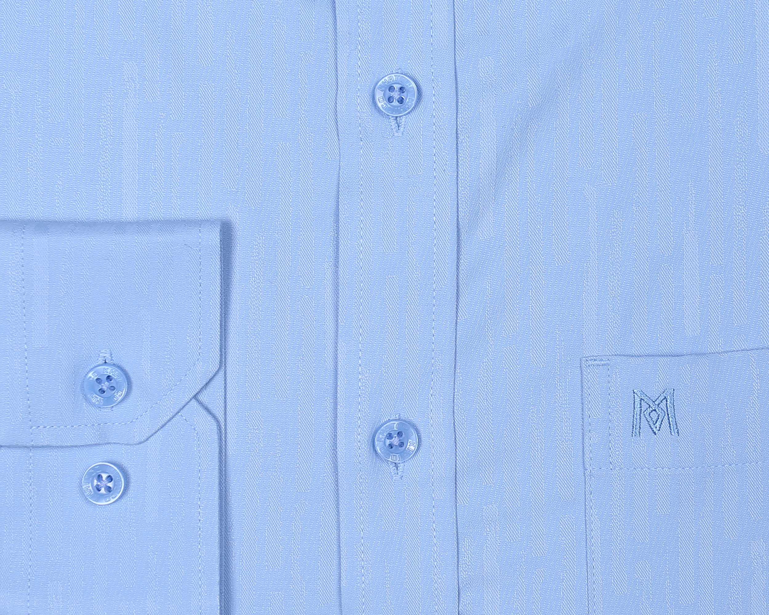 Áo sơ mi nam tay dài form suông Khatoco A1MD498T1-CNMK514-2605-D