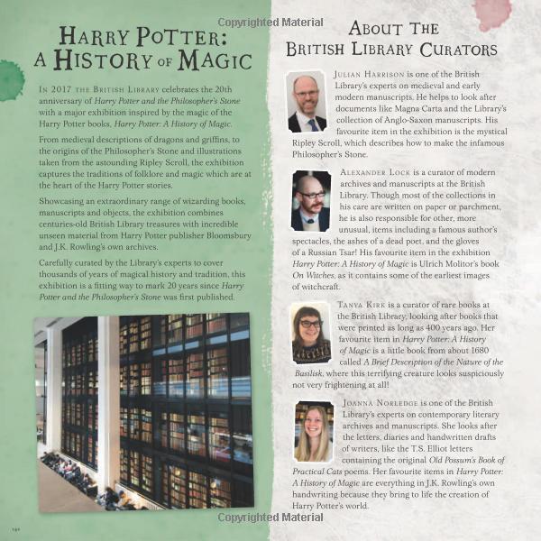 Sách Harry Potter: A Journey Through A History of Magic (English Book)