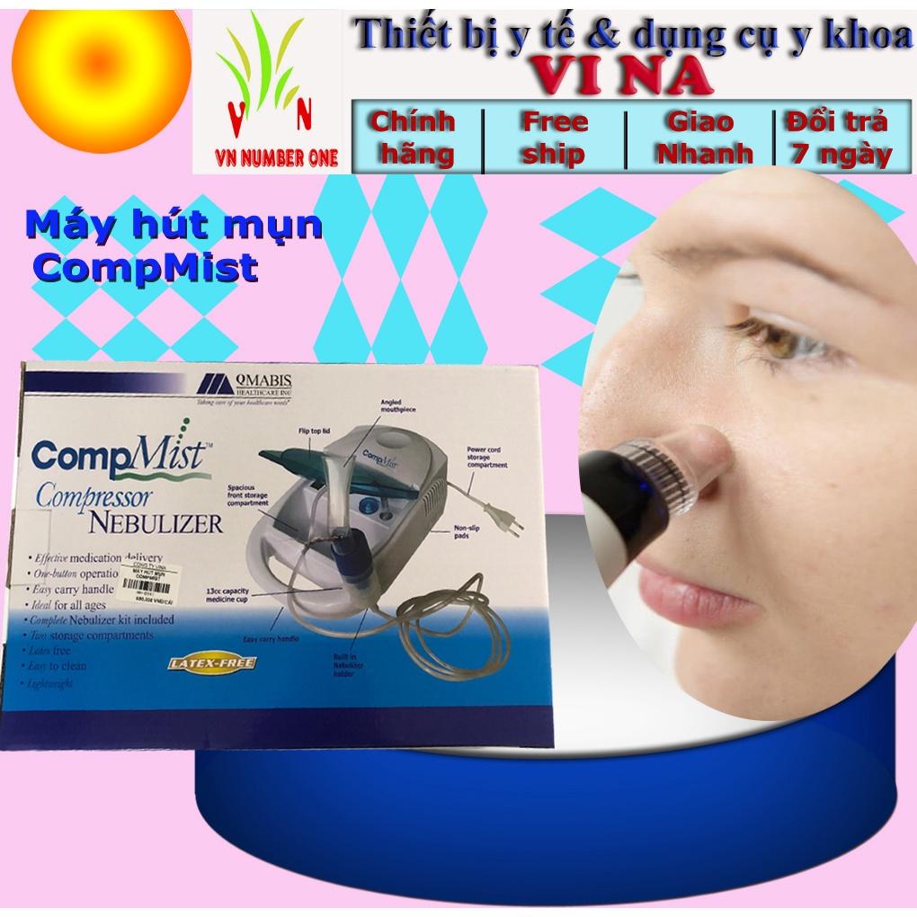 Máy Hút Mụn Siêu Mạnh Compmist, Hút Mụn Cám, Hút Mụn Đầu Đen