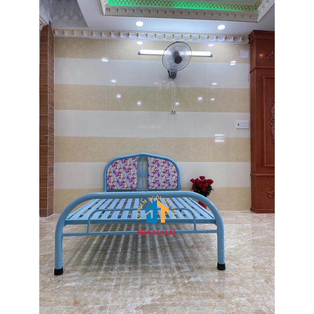 Giường sắt giá rẻ nhiều kích thước (0,8cm x 2m , 1mx2m , 1m2x2m , 1m4x2m , 1m6x2m , 1m8x2m ) - ĐẠI THÀNH