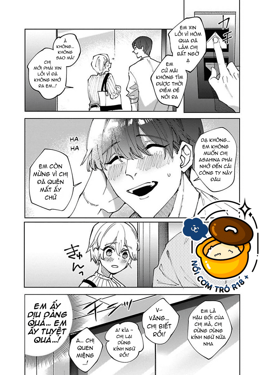 hậu bối yandere muốn cứu vớt ''nô lệ của tư bản'' chapter 4.1 4