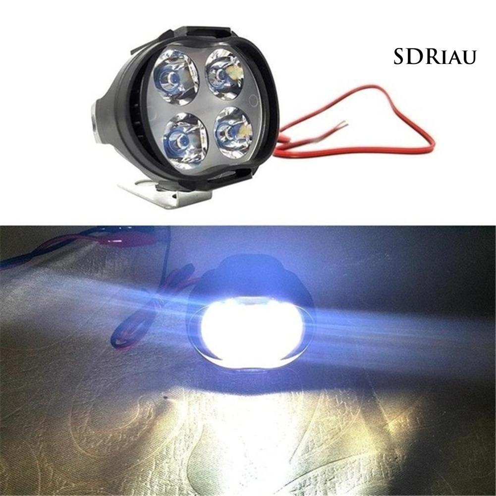 Đèn Pha Led 4 Bóng 12w Cho Xe Máy