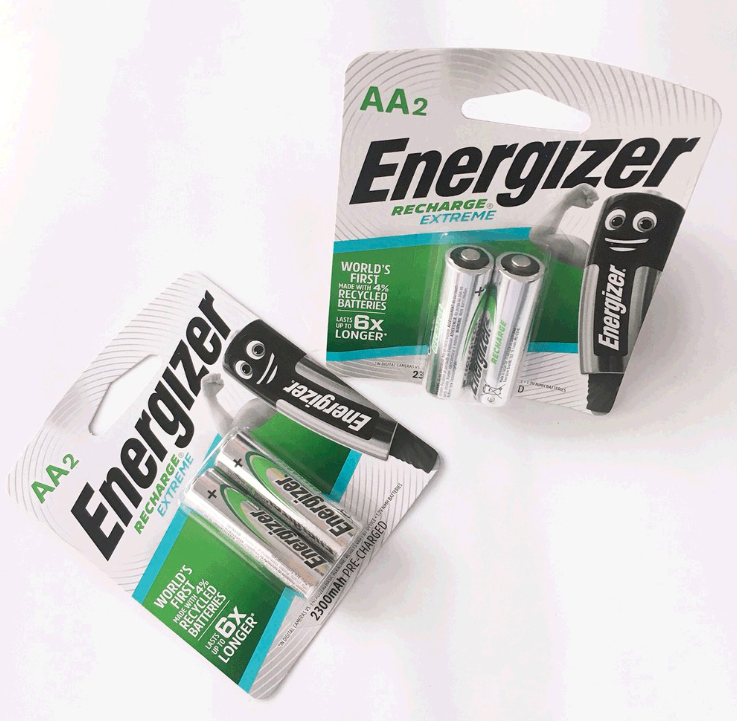 Vỉ 2 Viên Pin Sạc AA Energizer 2300 mAh ( 1500 Lần sạc lại ) Made in JAPAN - Hàng chính hãng