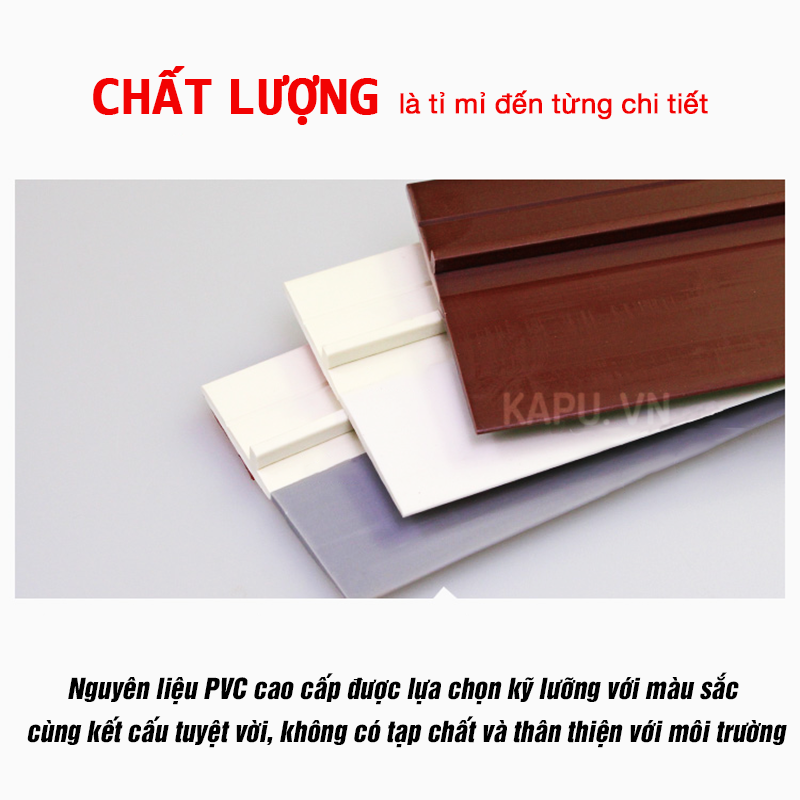 Thanh chắn cửa cao cấp, dán chân cửa chống nước đa năng, cản côn trùng, khói bụi, ô nhiễm