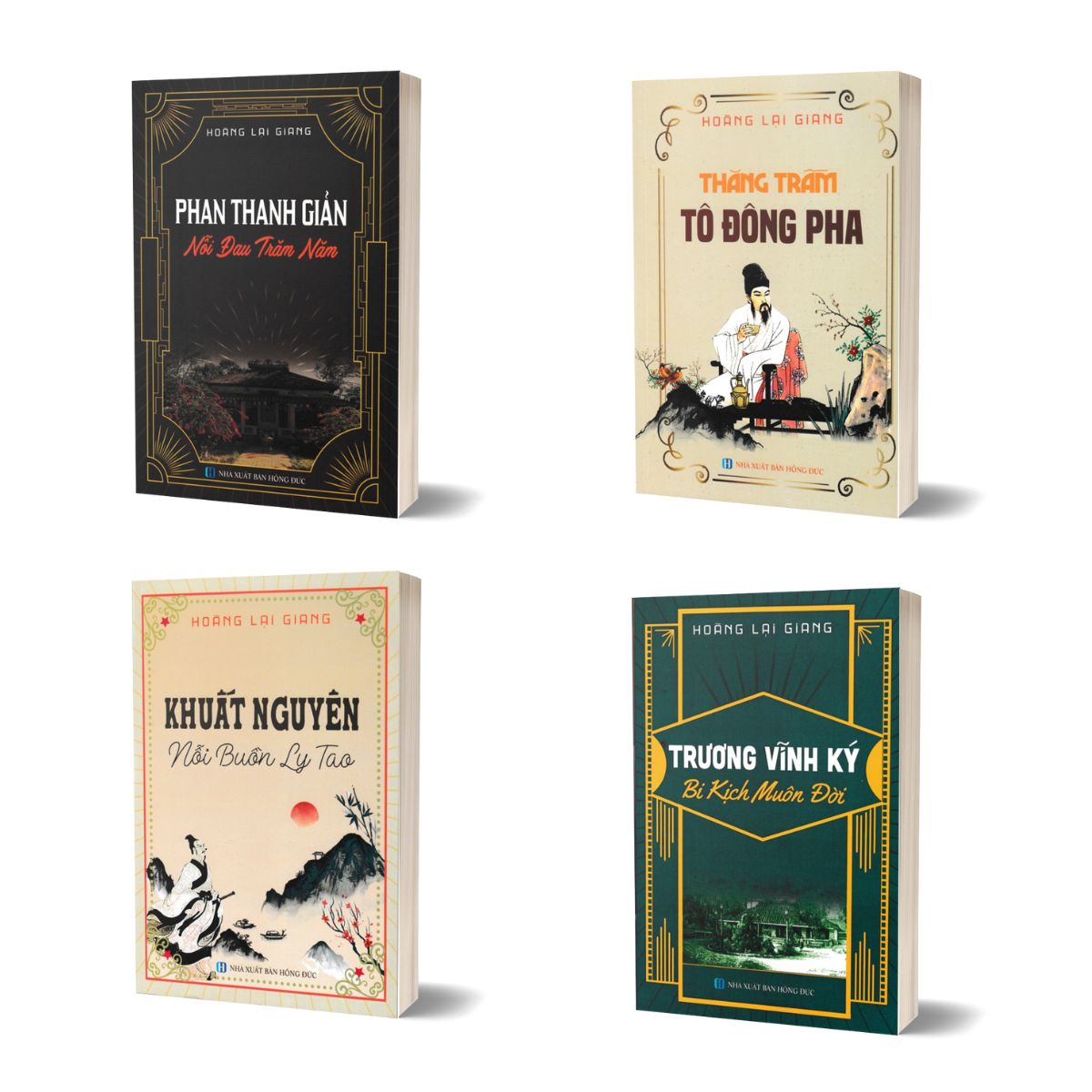 Combo Thăng Trầm Tô Đông Pha + Khuất Nguyên - Nỗi Buồn Ly Tao + Trương Vĩnh Ký - Bi Kịch Muôn Đời + Phan Thanh Giản - Nỗi Đau Trăm Năm