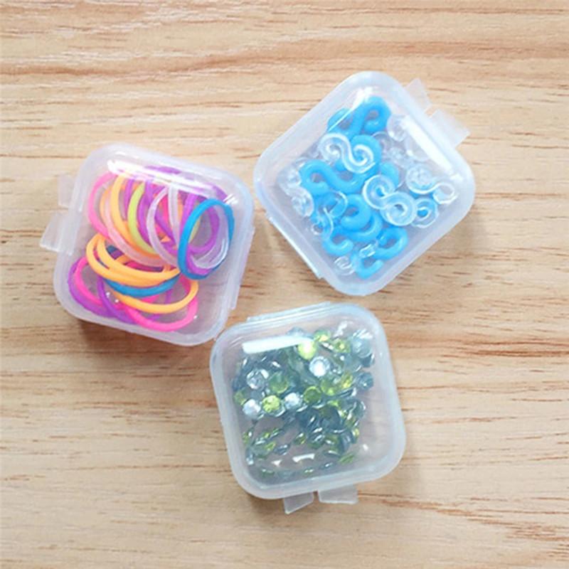 Hộp nhựa mini trong suốt dùng đựng trang sức đa năng
