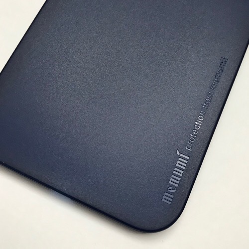 Ốp lưng cho iPhone 13 Pro Max hiệu Memumi Harsh Body Slim Mỏng 0.34 mm (Xanh navy) - Hàng nhập khẩu