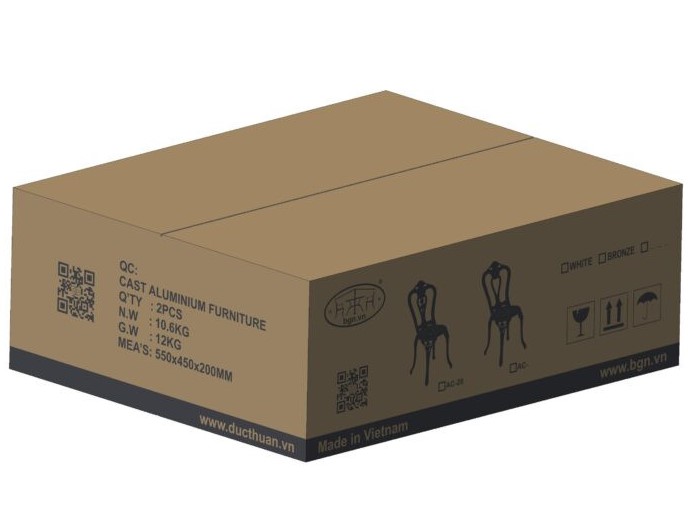 Ghế Nhôm Đúc AC-20-Br