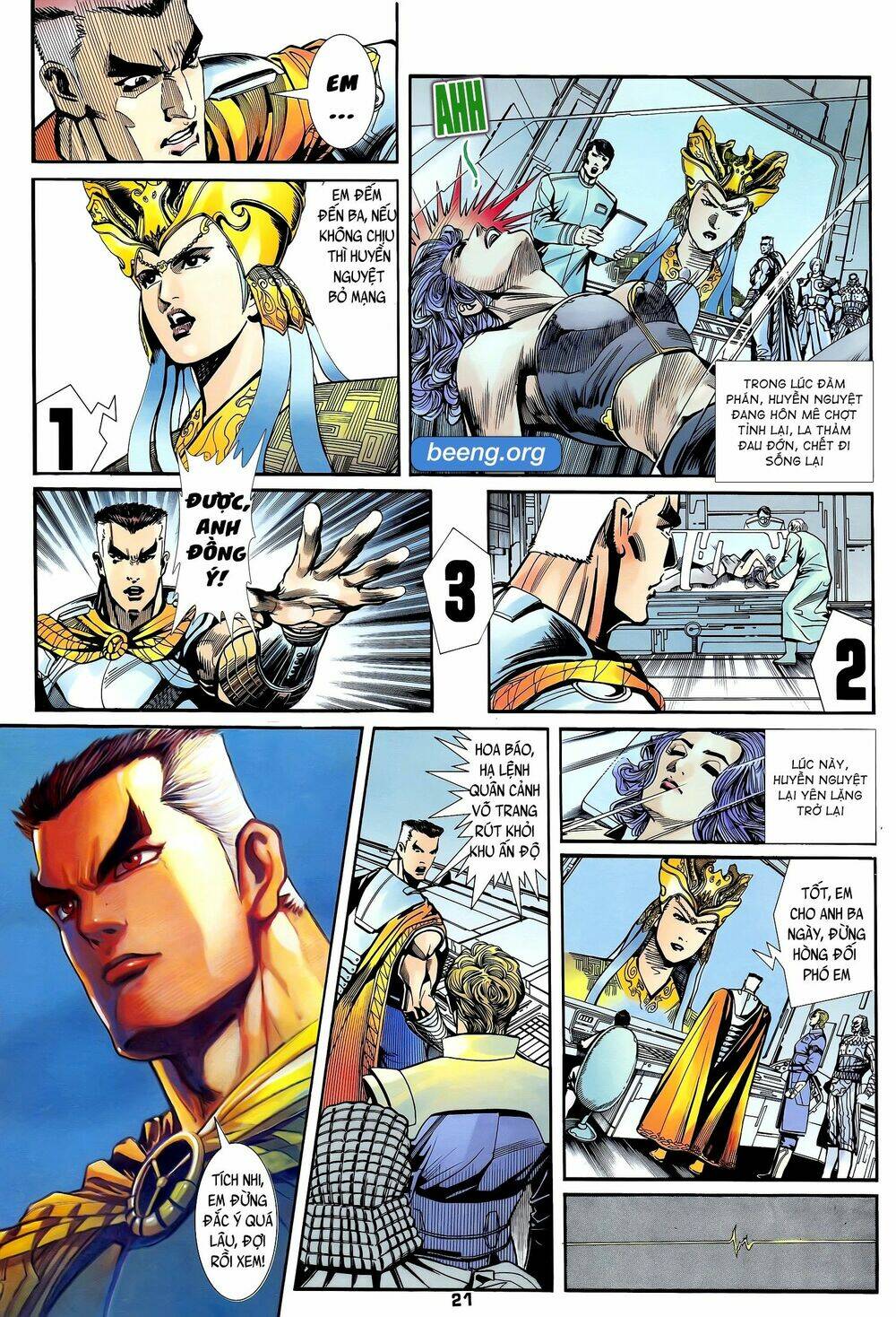 long hổ 5 thế chapter 222 6