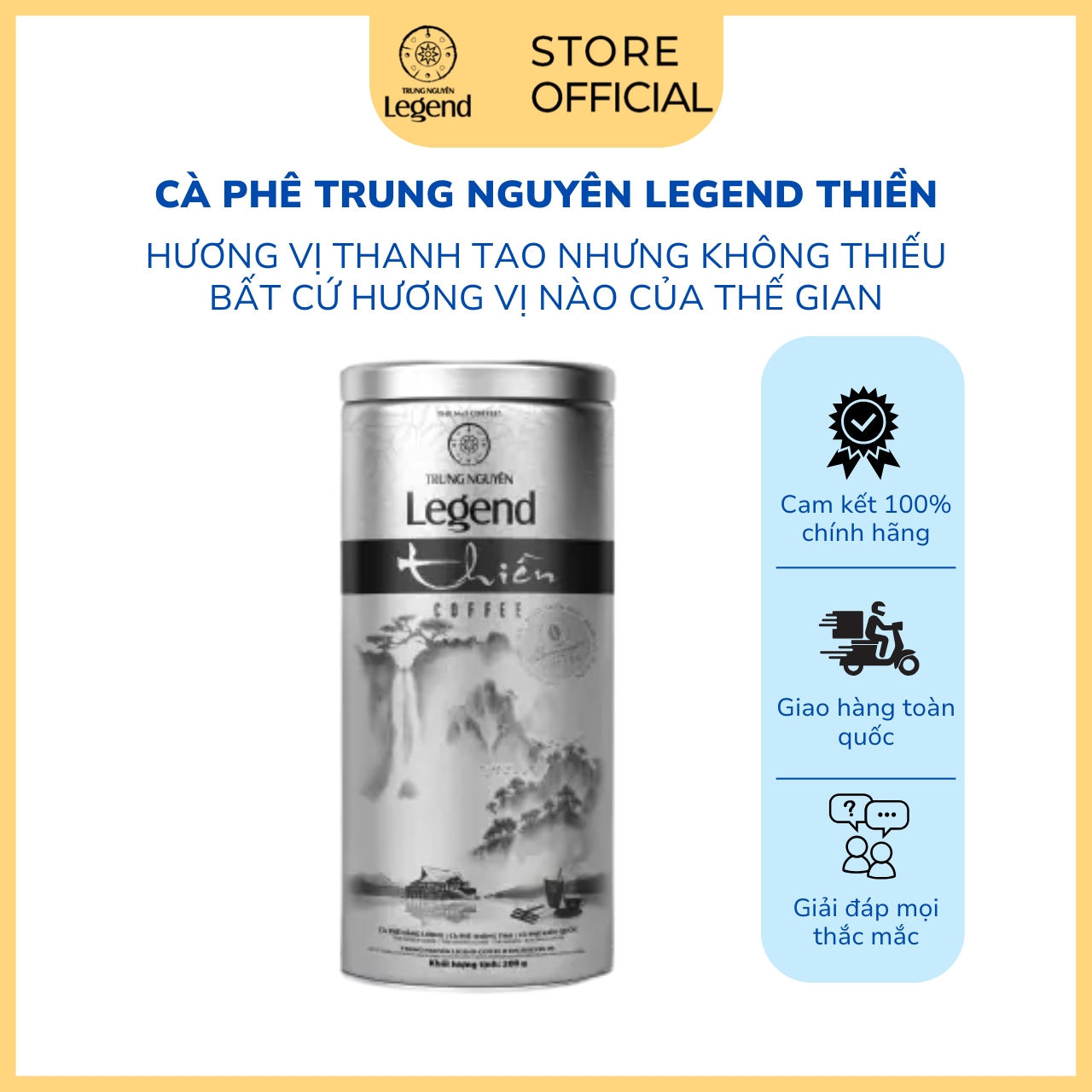Trung Nguyên Legend - Bộ Sản Phẩm Văn Minh Cà Phê Thiền