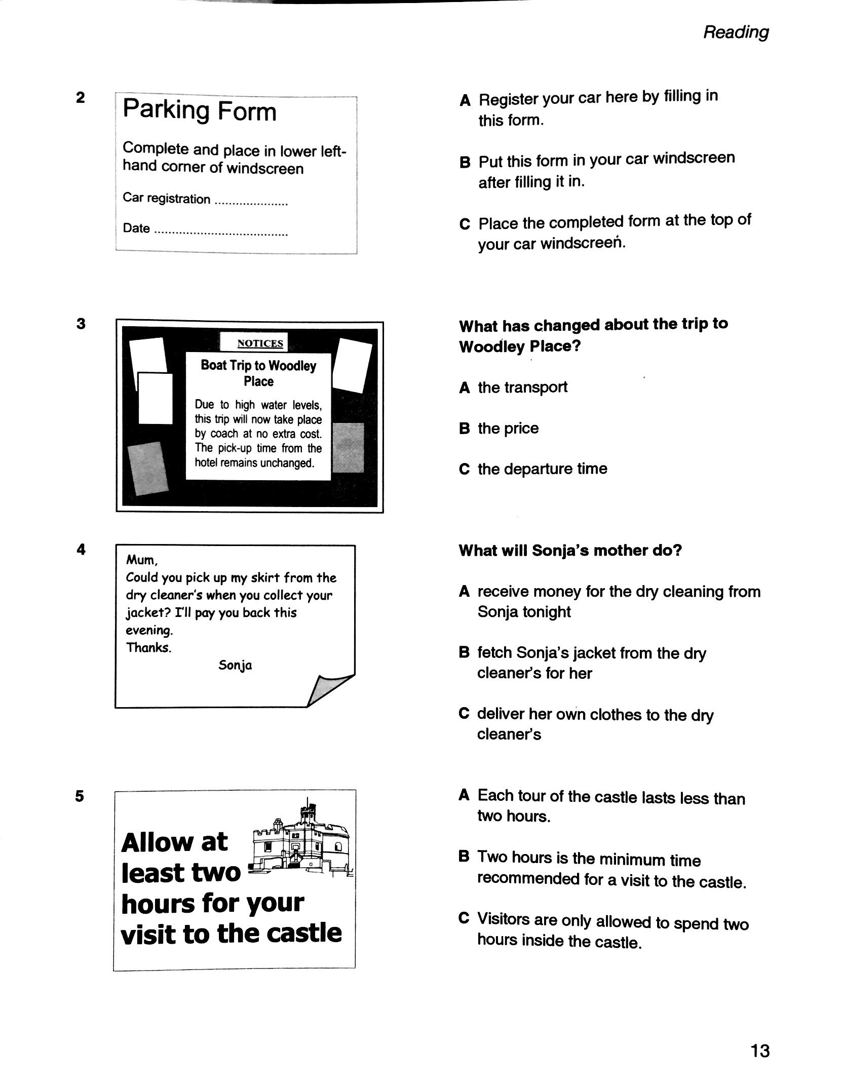 Cambridge Preliminary English Test 6 Student's Book with Answers 