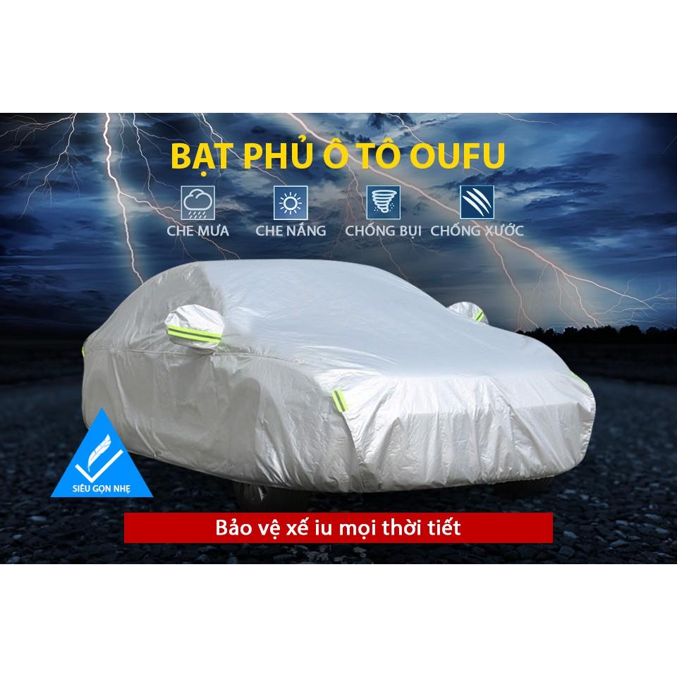 Bạt Phủ Ô Tô OUFU 4 Chỗ Size L Nhập Khẩu Chính Hãng