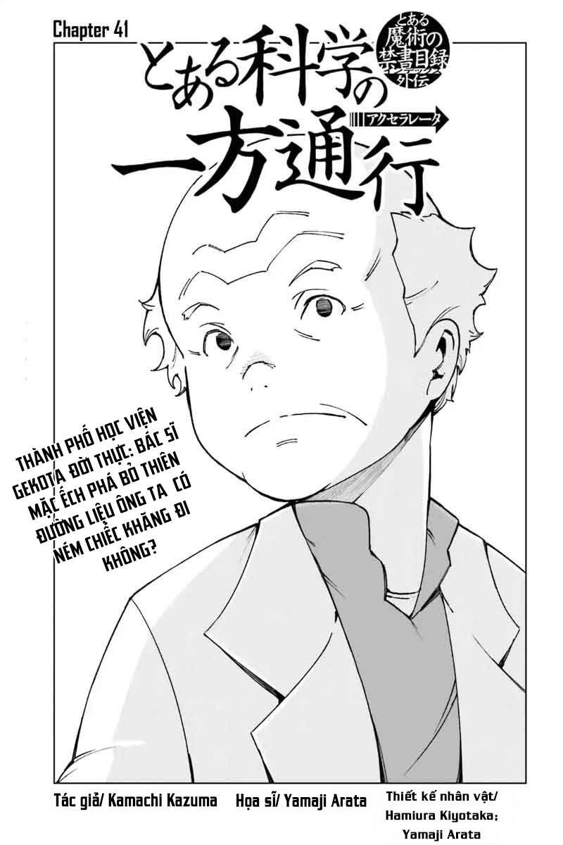 cấm thư ma thuật index: accelerator chapter 41 1