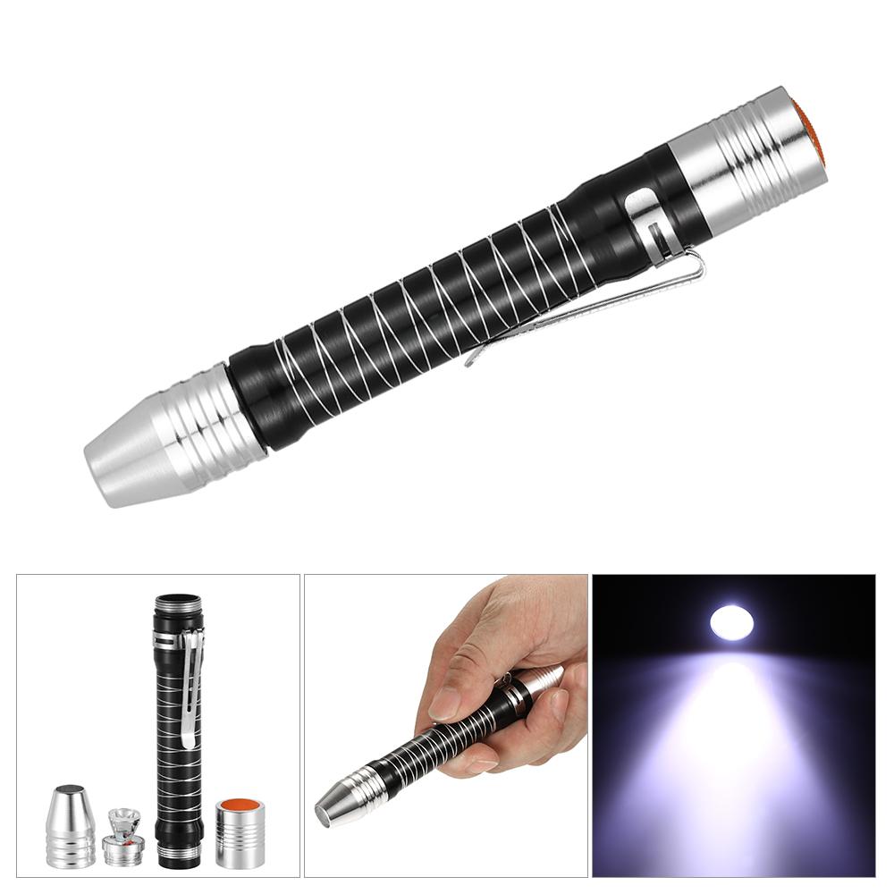 Đèn pin bút chiều dài 5,7 inch độ sáng 100 lumen,bằng Hợp kim nhôm, thiết kế nhỏ gọn