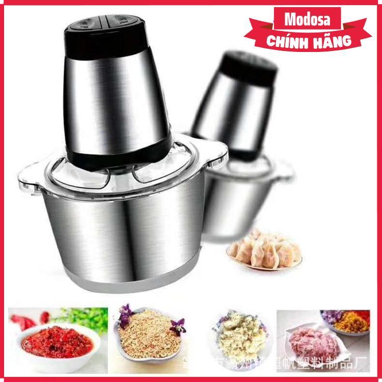 Cối Xay Thịt, Cối Xay Modosa Đa Năng Inox 304 Cao Cấp - Hàng Chính Hãng