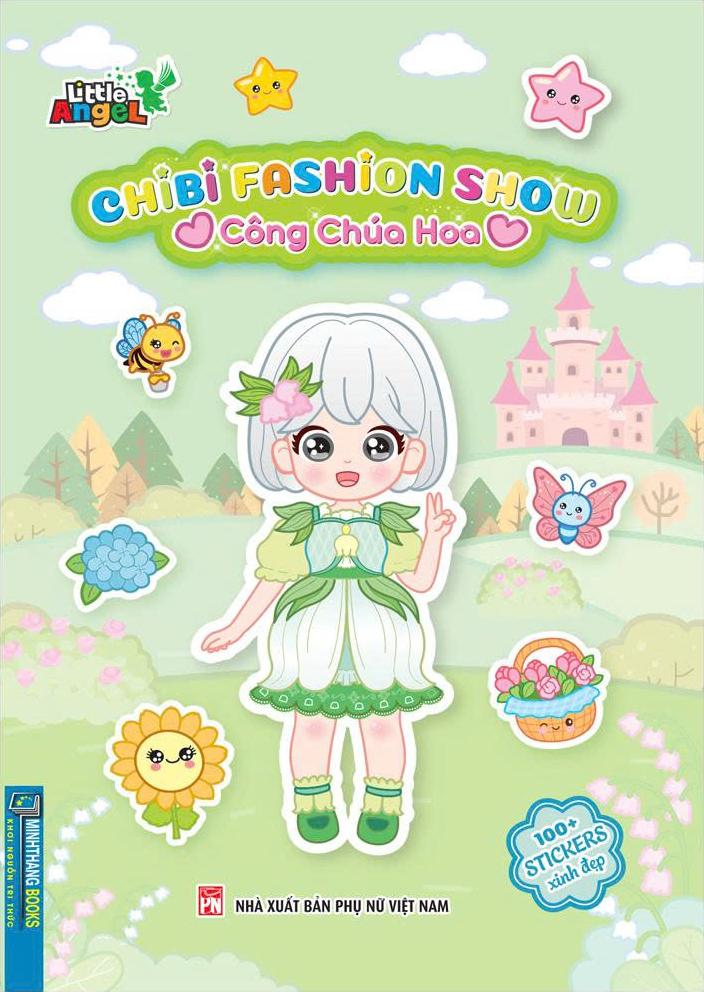 Sách - Chibi Fashion Show - Công Chúa Hoa