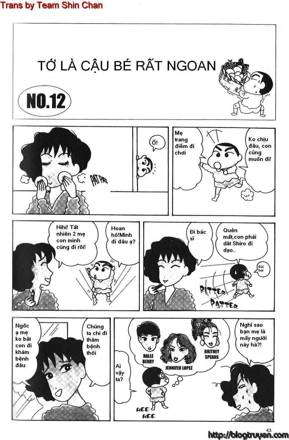 crayon shin-chan cậu bé bút chì chapter 3 45