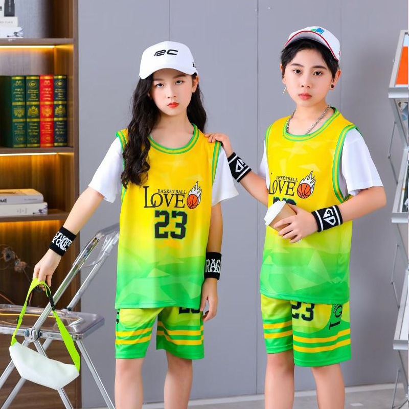 Bộ thể thao bé trai và bé gái size đại 8-16 tuổi in chữ và số kiểu dáng khỏe khoắn thời trang hàng Quảng Châu cao cấp