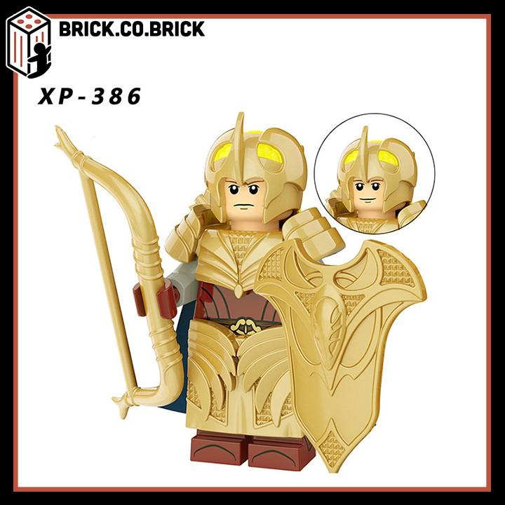 Đồ chơi Binh lính trung cổ Elf Archer minifig lắp ráp trẻ em trí tuệ sáng tạo KT1050