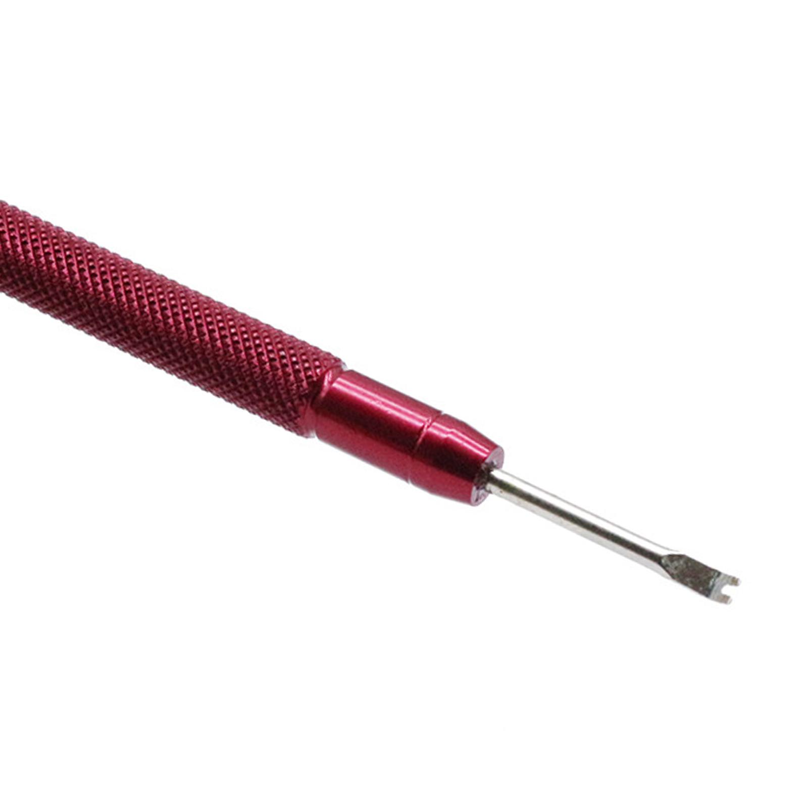 2x Link Pin Removal Bar Tool Set for Watch Wrist Bands Removal red