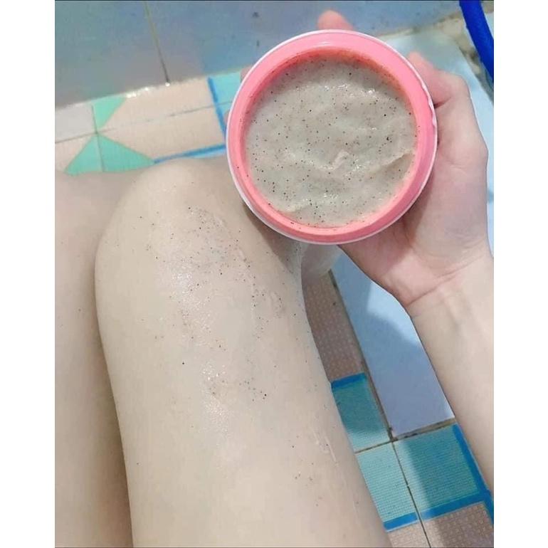 Tẩy Da Chết Body Chiết Xuất Mơ Vàng Leau Claire Cá nhân – Intensive Apricot Body Scrub Leau Claire