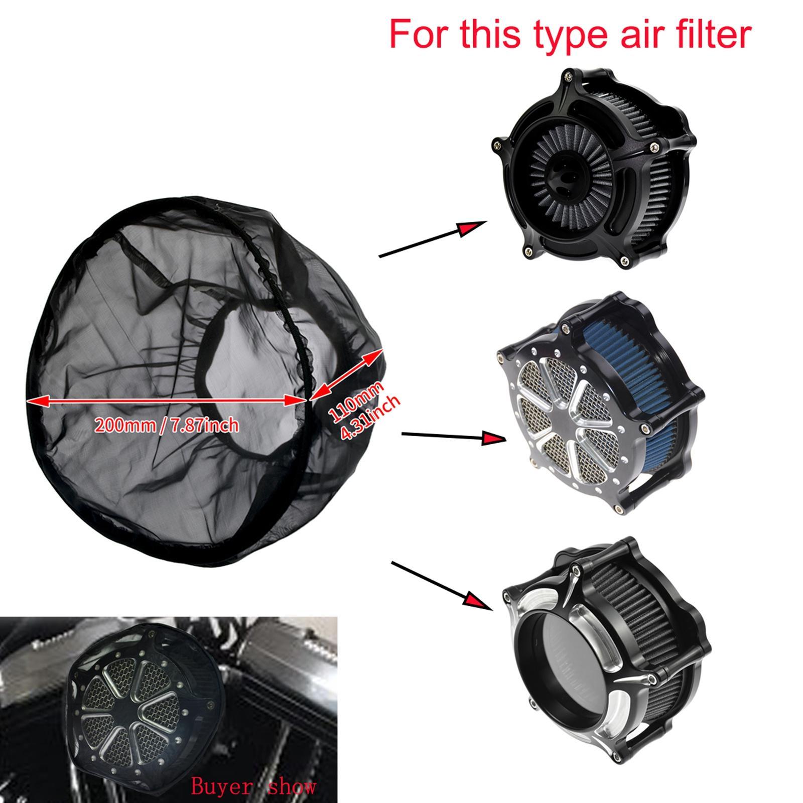 Motorcycle Air Cleaner Waterproof Rain Sock Dustproof for Decor