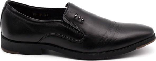 Giày tây da bò thật màu đen thanh lịch VO Shoes: HT_141