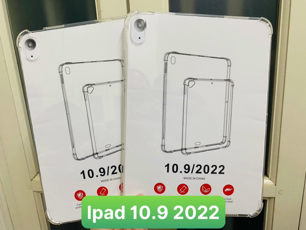 Ốp lưng dành cho iPad Gen 10 10.9 inch silicon dẻo cao cấp chống sốc 4 góc