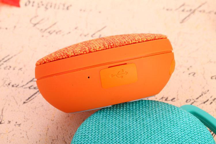 Loa bluetooth không dây Vòng tròn Vải tay cầm di động Subwoofer Boom Boom Handfree Gọi âm nhạc âm thanh âm thanh loa âm thanh Color: green Set Type: Speaker