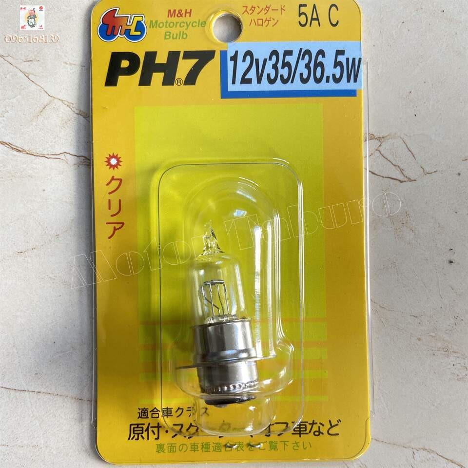 Bóng đèn Halogen PH7 12v 35/36.5w dành cho xe máy