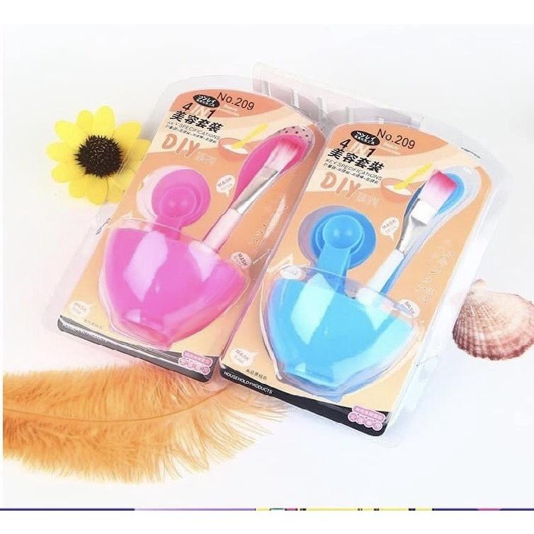 Bộ Bát Trộn Mặt Nạ 6 Chi Tiết, Dụng Cụ Trộn Mặt Nạ
