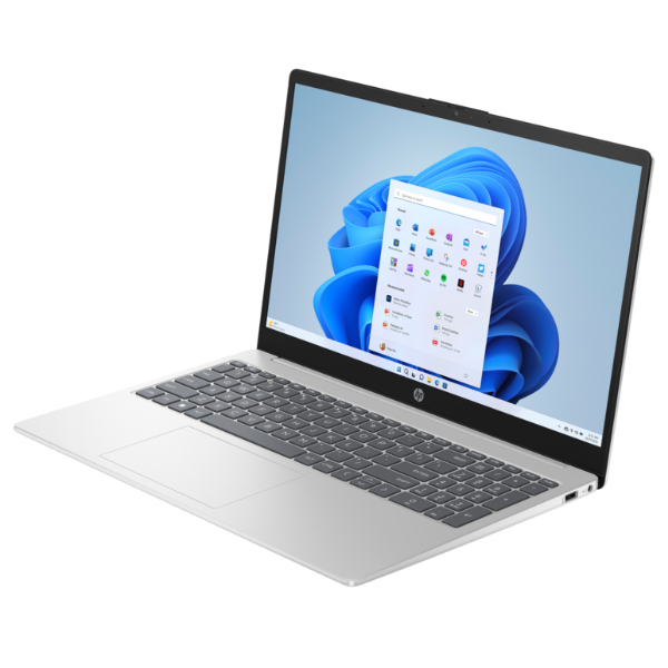 Hình ảnh Laptop HP 15 fd-0235TU 9Q970PA (Core i5-1334U/ 16GB/ 512GB/15.6 inch FHD/ Windows 11/ Natural silver) - Hàng chính hãng