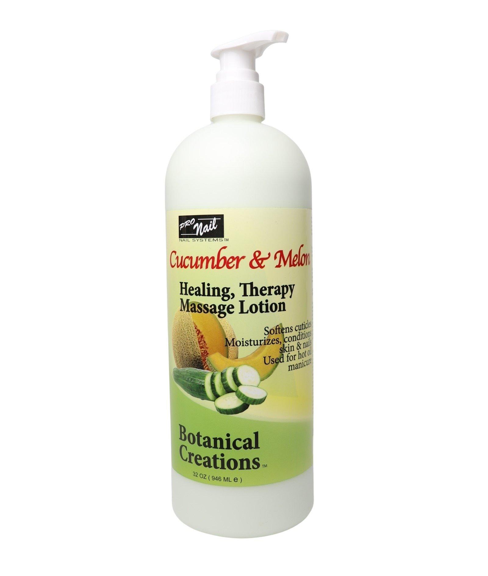 Dưỡng thể Pronail Botanical Creations Healing Therapy Massage Lotion mùi Dưa 946ml