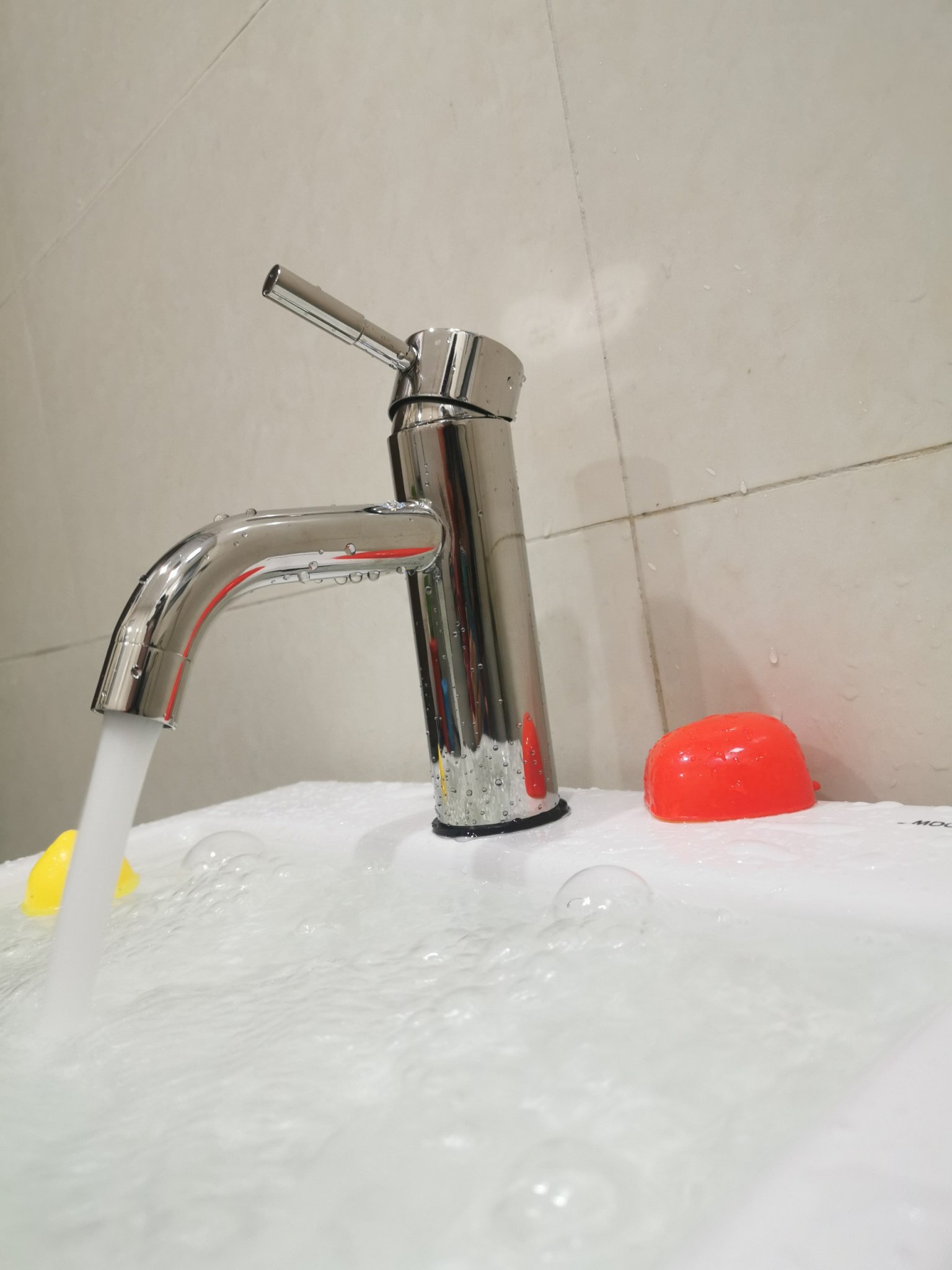 Vòi lavabo nóng lạnh inox 304 cao cấp