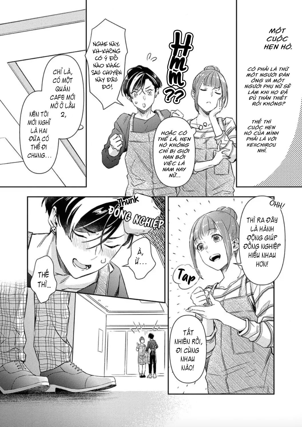 Hôn Nhân Tình Yêu Của Cặp Đôi Konihata chapter 6.1 - Trang 3