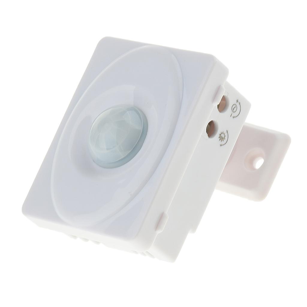 Adjustable Automatic IR Infrared PIR Body Motion Sensor Switch Detector