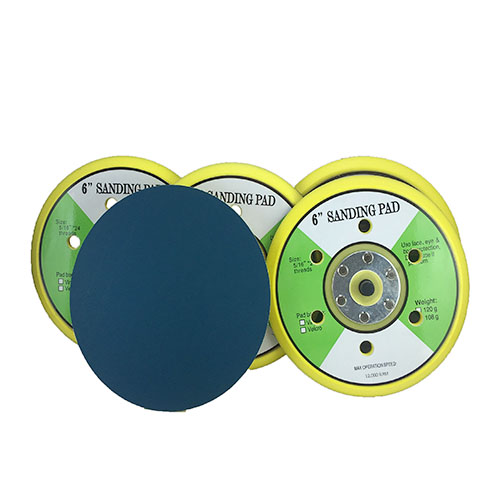2 Đế nhám tròn nhựa 6''