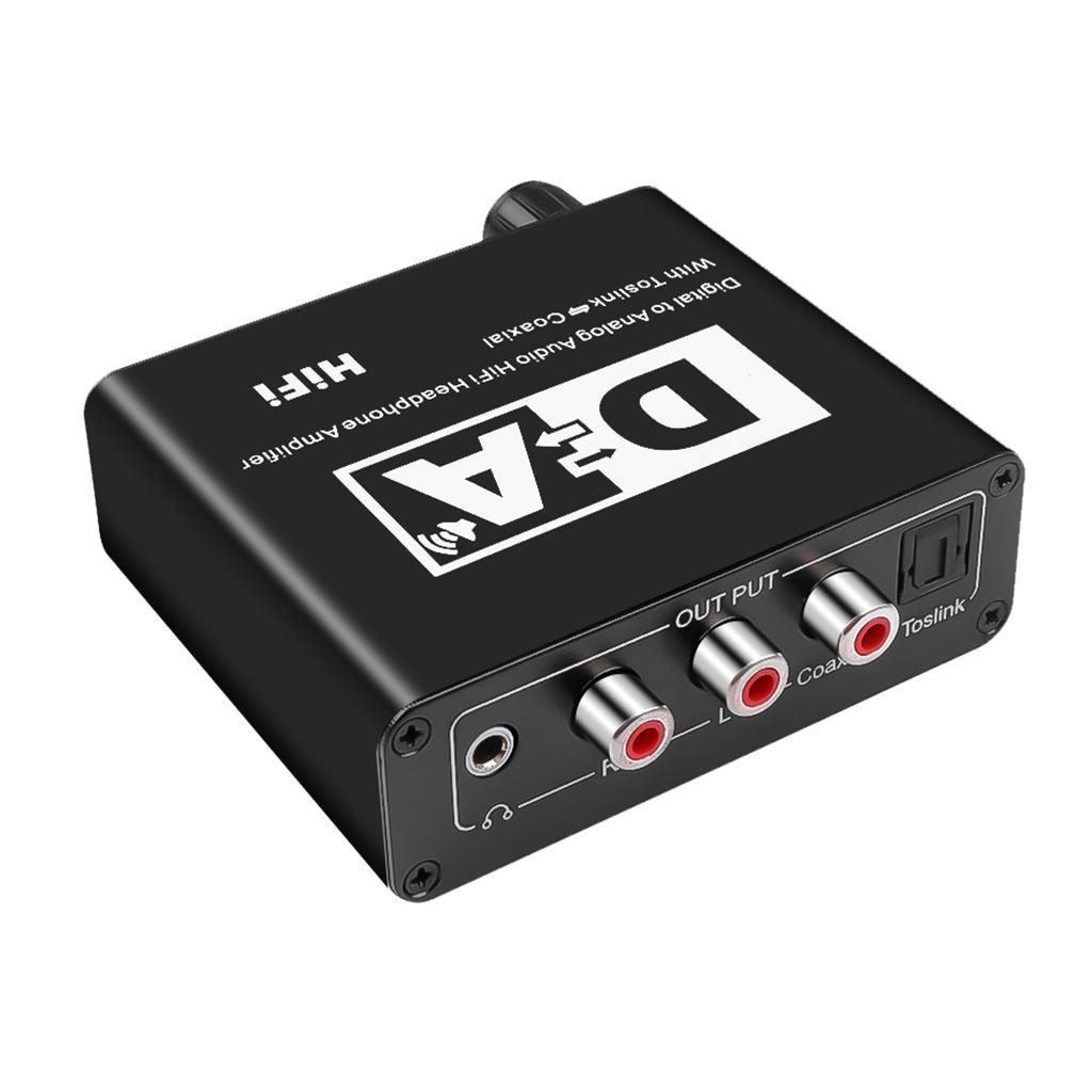 Switch 3.5mm Digital to Analog Audio Adapter Converter EU