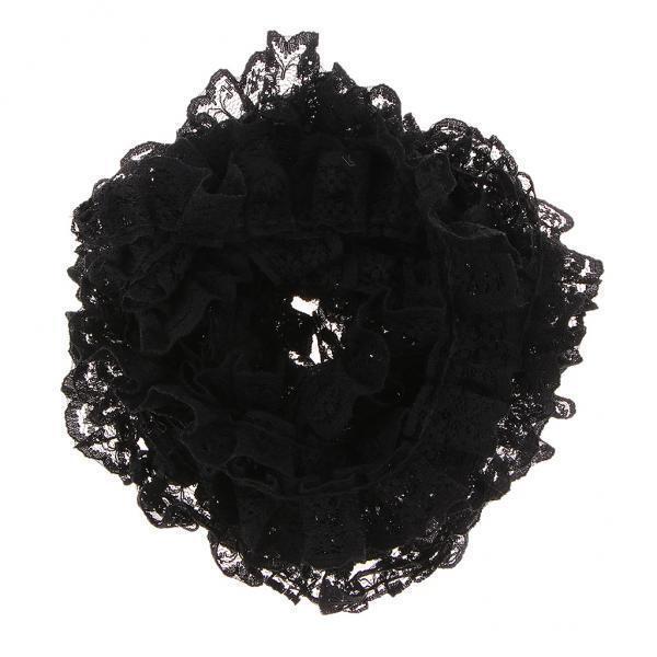2-6pack 5 Yards Various Colors Ribbon Floral Elastic Lace Trim Handcraft