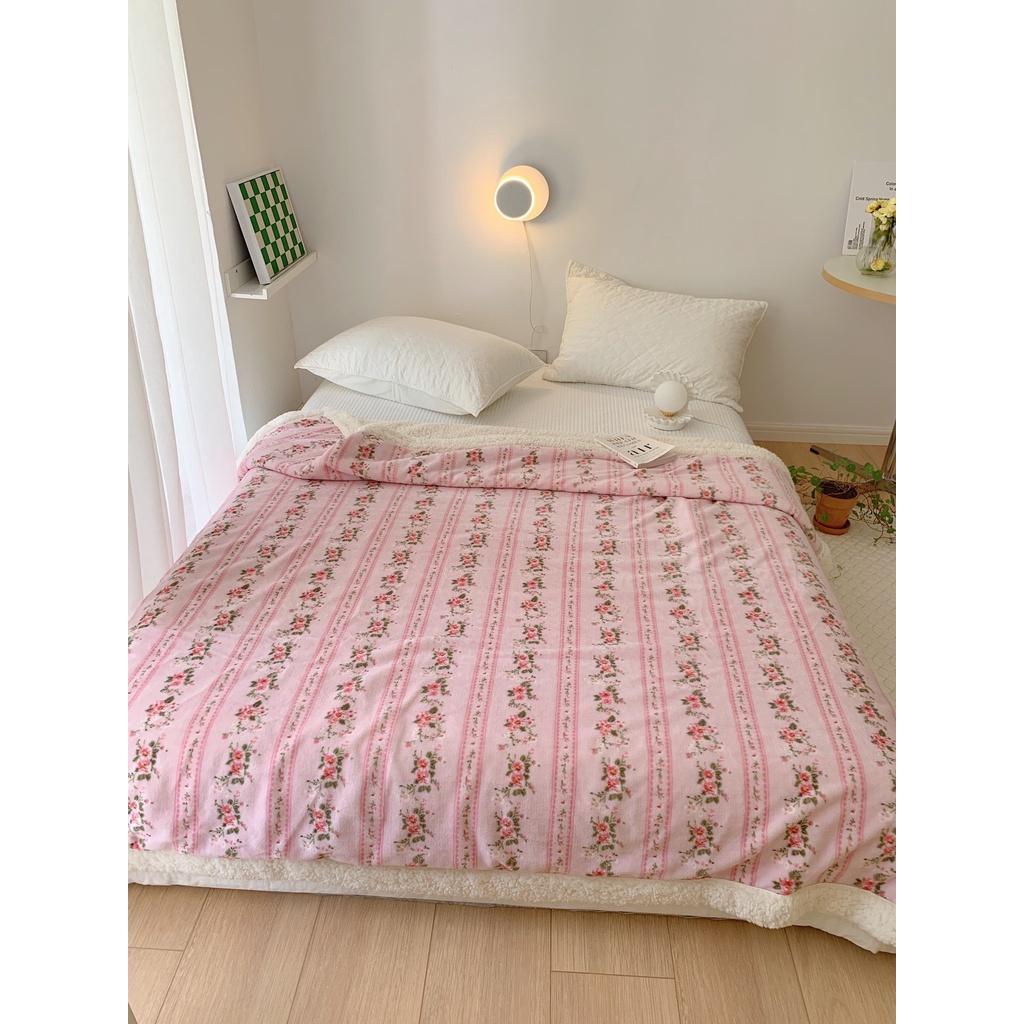 Chăn cừu cao cấp Vintage _Loại 1_mềm cao cấp thế hệ mới siêu mệm mịn và siêu ấm, kích thước m5x2m