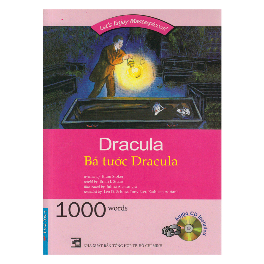 Sách Happy Reader - Bá Tước Dracula (Kèm CD) - Tái Bản