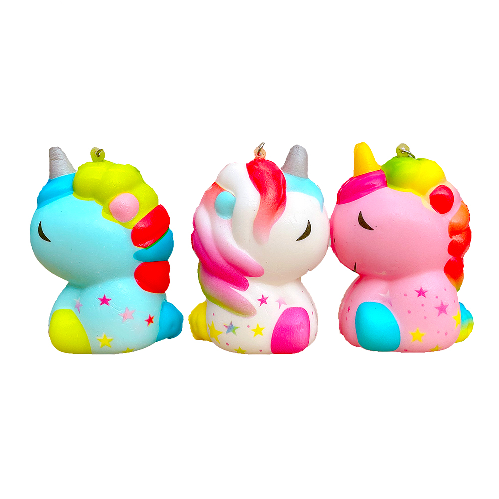 Squishy Unicorn , squishy pony , squishy chậm tăng , squishy ngựa pony ú ù xinh xắn kiểu dáng nhỏ nhắn - Giao màu ngẫu nhiên - Tặng kèm dây treo móc khoá