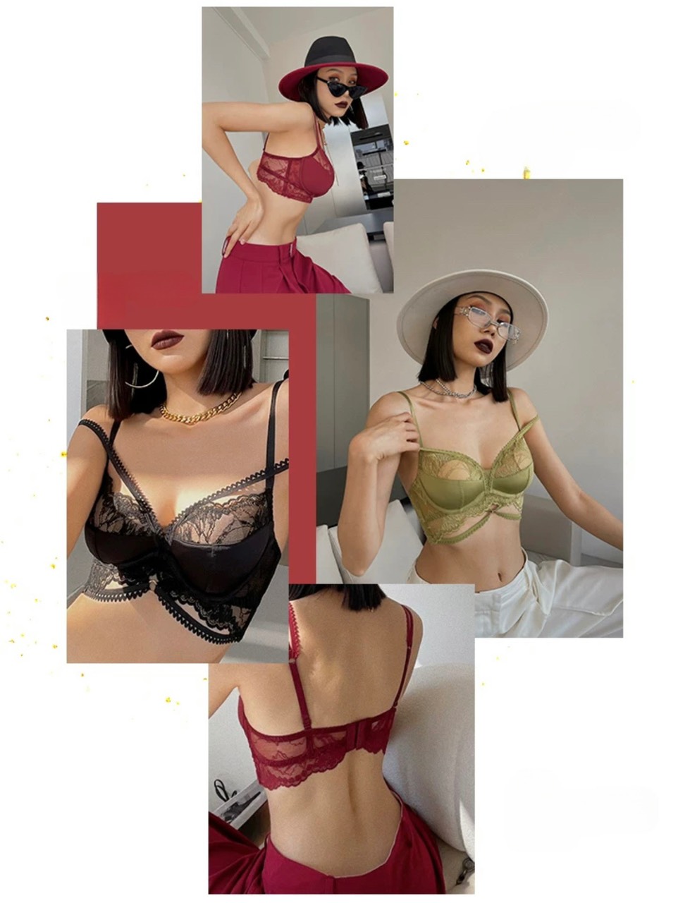 Bộ Bra Ren Thiết Kế Quyến Rũ - B.Lingerie