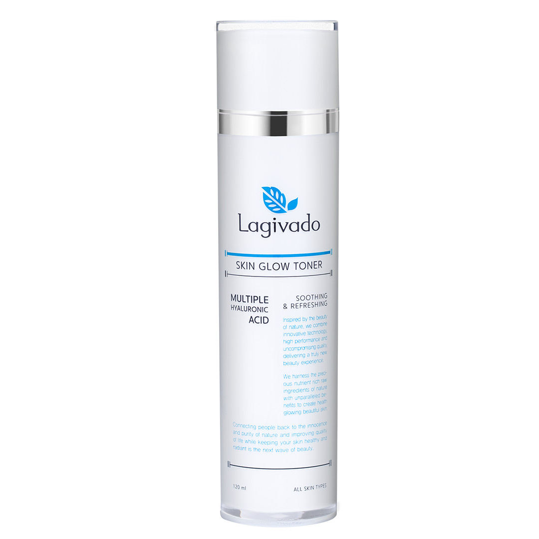 Nước Hoa Hồng cân bằng da, se khít lỗ chân lông Hàn Quốc Lagivado Skin Glow Toner 120 ml