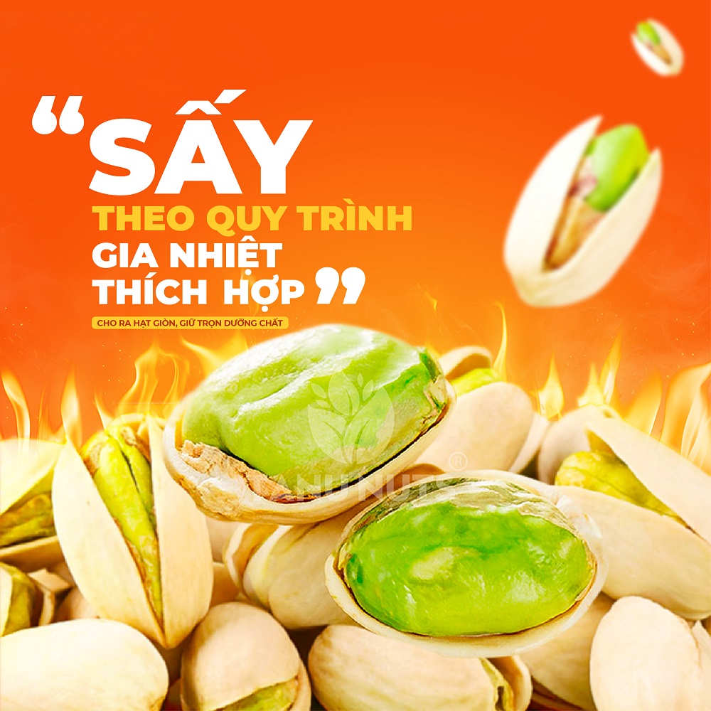 Hạt dẻ cười rang muối TANU NUTS giàu dinh dưỡng tốt cho mẹ bầu, bé