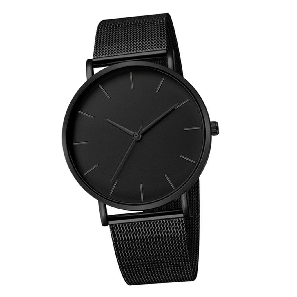 Mens  Watch Luxury Case Analog Wristwatch