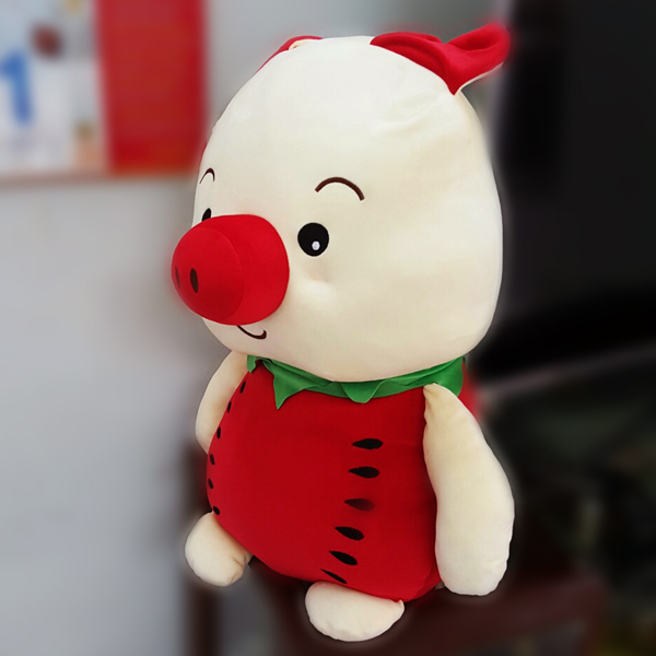 Gấu bông heo trái cây - trái dưa hấu gb41