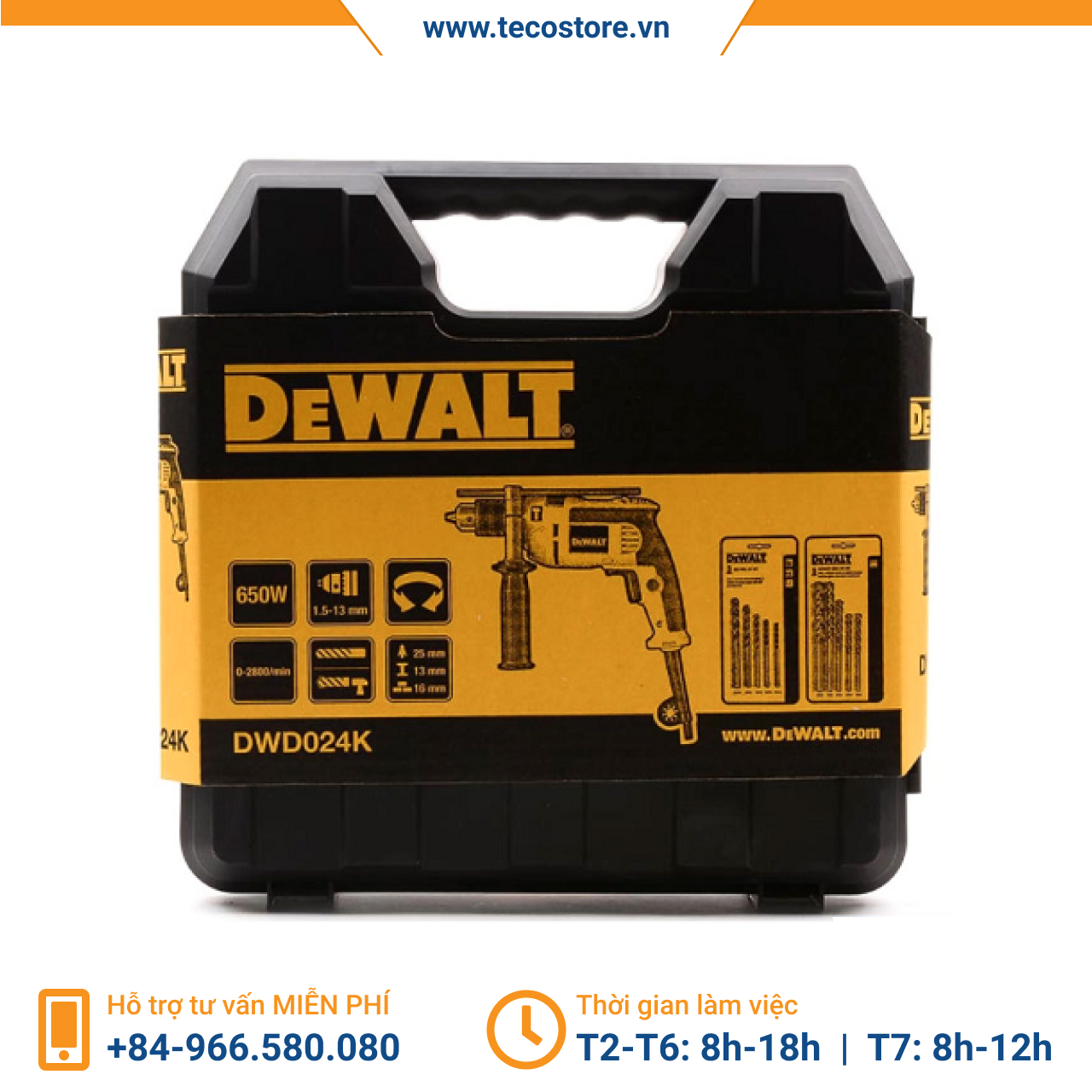 Máy khoan động lực Dewalt DWD024K-B1