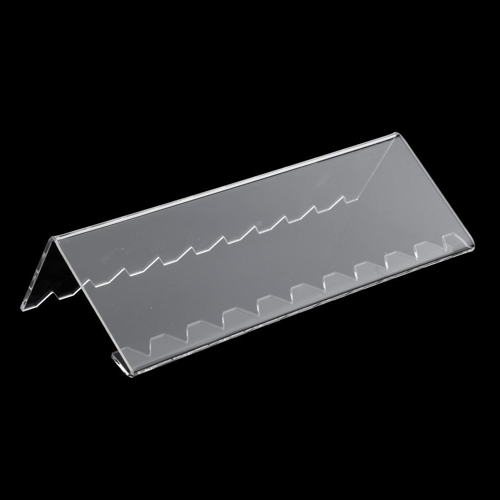 Clear Makeup Brush Eyeshadow Brow Pencil Pen Display Stand Organizer Holder